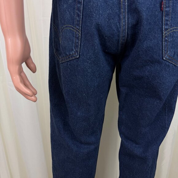 Men's Levi’s 505 Straight Regular Fit Non Stretch Jeans Denim Size 36 x 32 Blue - Picture 11 of 12
